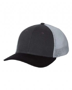 DRI DUCK - Hudson Trucker Cap - Charcoal/Grey